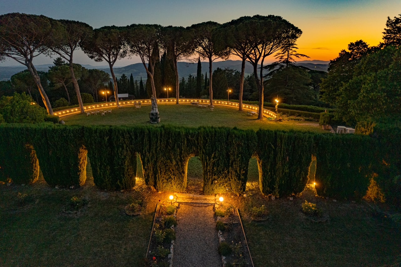 View from the villa